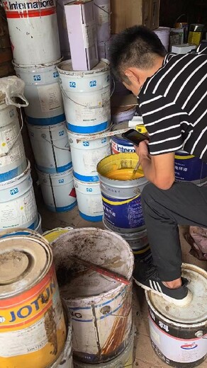 黔江回收庫存油漆廢舊,回收木器油漆