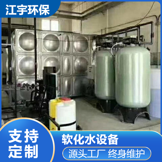 2吨锅炉去离子软化水装置河南漯河软化水设备离子棒水处理器