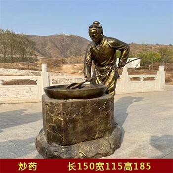 中醫(yī)文化主題雕塑廠家