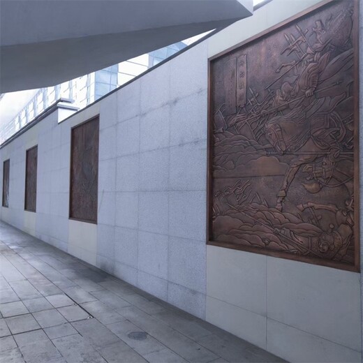 河北校园人物铜浮雕文化墙壁画背景墙,古代人物浮雕