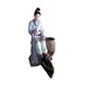 中醫(yī)人物雕塑圖