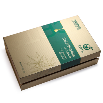 白茶翻盖精装礼盒设计,精装礼品盒
