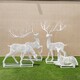 不锈钢鹿雕塑厂家图