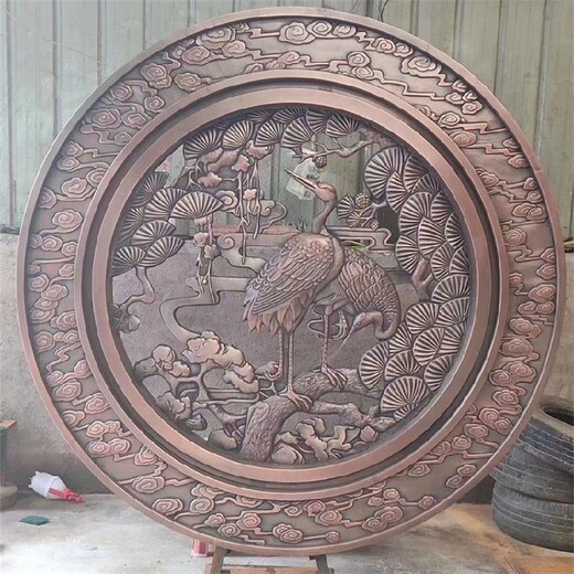 唐韻銅浮雕,海南小區(qū)鍛銅雕塑制作