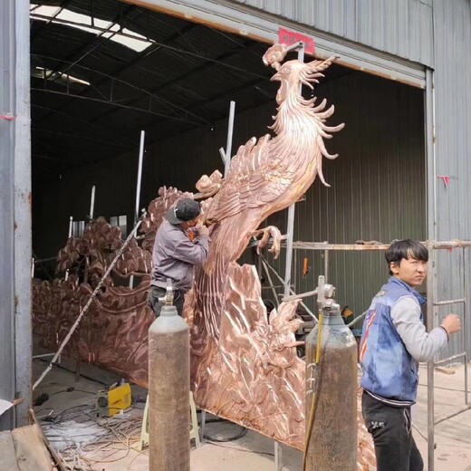 浙江鍛銅雕塑生產(chǎn)廠,銅板浮雕