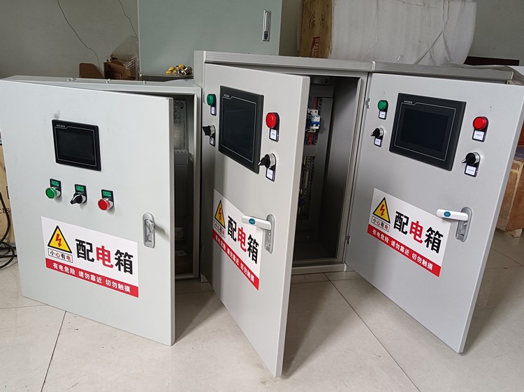 连云港设计生产自来水厂电控箱柜电气控制柜变频电柜