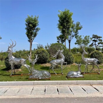 四川不銹鋼鹿雕塑價(jià)格