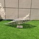 不锈钢镂空树叶雕塑图