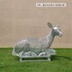 云南公园不锈钢丝编织镂空鹿雕塑施工厂家,不锈钢镂空鹿雕塑产品图