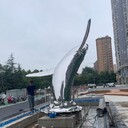 青海不銹鋼鯨魚雕塑定制廠家