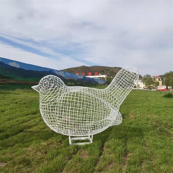 吉林不銹鋼鏤空小鳥雕塑制作廠家