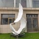 上海公园不锈钢羽毛雕塑生产厂家产品图