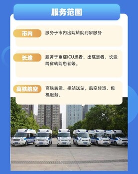 温州救护车长途护送病人-出院转院-立即派车