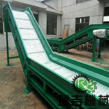 湖北爬坡鏈板輸送機,規(guī)格多樣,工廠直銷