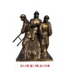 内蒙古玻璃钢卡通消防员雕塑公司,消防员雕像产品图