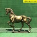 彩绘玻璃钢马雕塑定制厂家,铜马雕塑