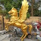 玻璃鋼馬雕塑加工圖