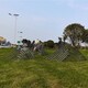 石家莊不銹鋼假山雕塑圖