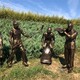 農(nóng)耕主題雕塑圖