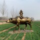 北京农耕人物雕塑图