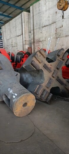 梅州销售8吨打桩机锤头厂家,冲孔桩机锤头