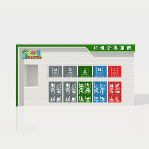 內(nèi)蒙古包頭供應(yīng)智能垃圾箱房加工智能垃圾房