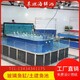 白云新市海鲜鱼池广州海鲜玻璃鱼缸厂家产品图