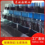 江门海宴虾蟹类玻璃海鲜池安装费用