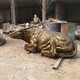 玻璃鋼牛雕塑圖