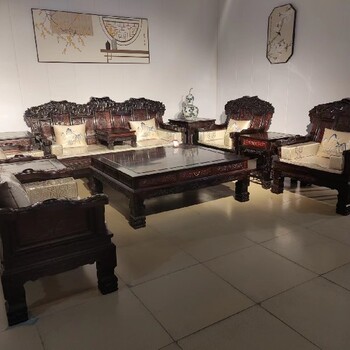 王义红木红木家具厂家,缅甸花梨沙发