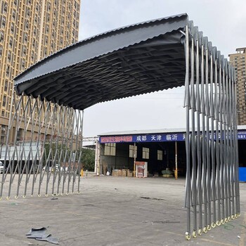 小型移動雨棚安裝團隊移動推拉雨棚施工單位