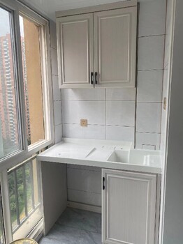 全鋁陽臺(tái)柜陜西西安家居洗衣柜規(guī)格