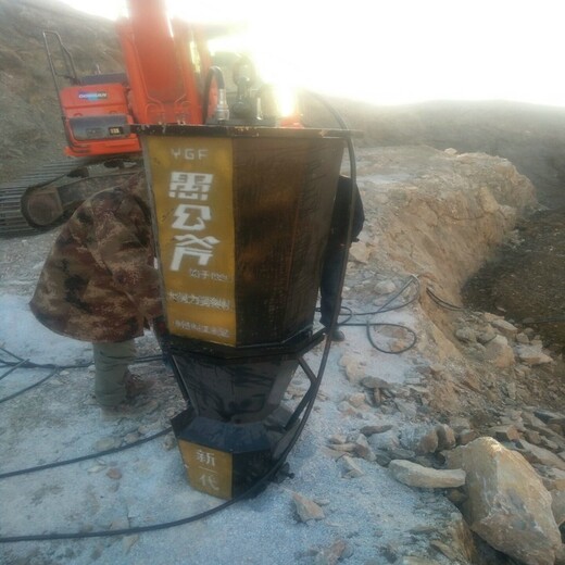 广西崇左岩石解体劈裂机