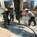 重慶黔江地基開(kāi)挖破石頭劈裂機
