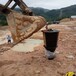 浙江台州青石矿山开采大型号劈裂机