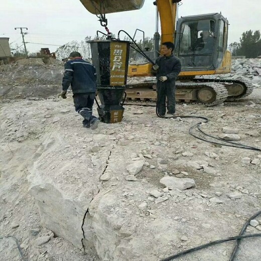 广西贺州城市建设岩石破裂劈裂机