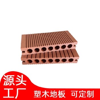 成都木塑地板供應,室外別墅庭院,不形變耐剮蹭