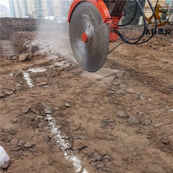 切割鋸,挖掘機(jī)改裝液壓隧道弧巖石鋸,FHL-5混凝土切割鋸