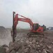 北京海淀挖机改装打孔机挖改潜孔钻机