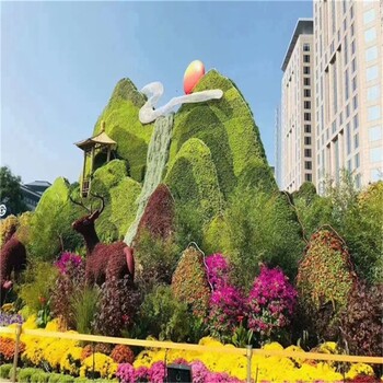 木里藏族自治县新年绿雕图片源头实力厂家