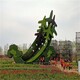 春节绿雕图