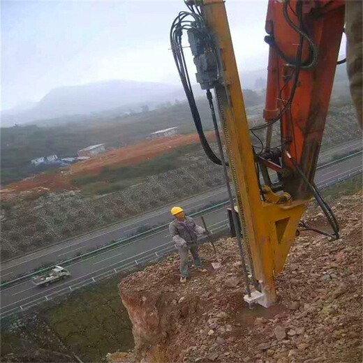 安徽滁州挖改装潜孔钻机打孔机