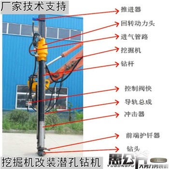 湖南永州邊坡支護打孔機