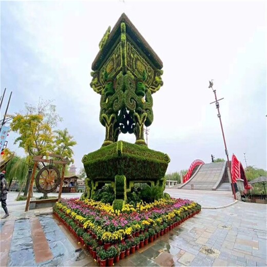 阳高县春节绿雕图片