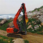 湖北咸宁土石方爆破工程挖改潜孔钻机