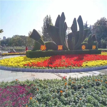 汉川市新年绿雕花灯图片生产厂家