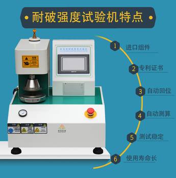 湖北定制耐破试验机报价及图片