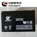 CONSENT光盛蓄电池GS12V12AH9AH铅酸免维护电梯医疗设备UPS电源
