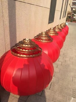 陕西三兆村传统花灯制作三兆村节日花灯