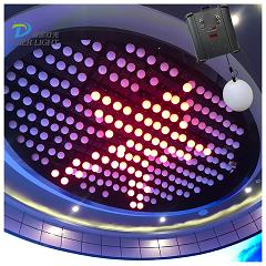 迪迩舞台LED悬浮动能球商场酒吧KTV动态装置RGB任意混色发光球